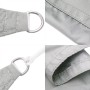 Toldo de vela poliéster oxford 100% gris claro 4x2 m de , Sombrillas - Ref: Foro24-4000537, Precio: 39,88 €, Descuento: %