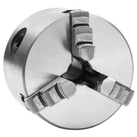Mandril de torno autocentrante de 3 mordazas 80 mm acero de vidaXL, Abrazaderas y tornillos - Ref: Foro24-146704, Precio: 71,...