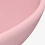 Luxury round matte pink ceramic washbasin 32.5x14 cm by vidaXL, Sinks - Ref: Foro24-146966, Price: 71,91 €, Discount: %