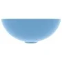 Hellblaues rundes Waschbecken aus Keramik von vidaXL, Sinkt - Ref: Foro24-146978, Preis: 50,35 €, Rabatt: %