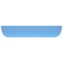 Lavabo de lujo de cerámica rectangular azul claro mate 71x38 cm de vidaXL, Lavabos - Ref: Foro24-146956, Precio: 82,85 €, Des...
