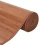 Alfombra rectangular bambú marrón 60x1000 cm de , Alfombras - Ref: Foro24-376860, Precio: 61,52 €, Descuento: %