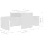 Set de mesas de centro madera contrachapada blanco 100x48x40 cm de vidaXL, Mesas de centro - Ref: Foro24-802912, Precio: 48,7...