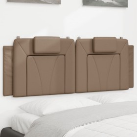 Cabecero de cama acolchado cuero sintético capuchino 140 cm de , Cabeceros y pies de cama - Ref: Foro24-374794, Precio: 48,11...