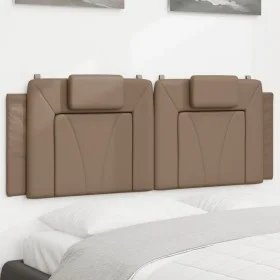 Gepolstertes Bettkopfteil aus Cappuccino-Kunstleder, 140 cm von , Kopf- und Fußteile - Ref: Foro24-374794, Preis: 47,42 €, Ra...