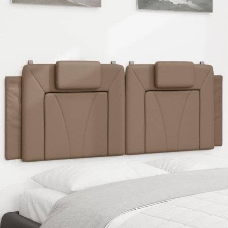 Cabecero de cama acolchado cuero sintético capuchino 140 cm de , Cabeceros y pies de cama - Ref: Foro24-374794, Precio: 48,11...