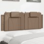 Cabecero de cama acolchado cuero sintético capuchino 140 cm de , Cabeceros y pies de cama - Ref: Foro24-374794, Precio: 48,11...