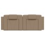 Cabecero de cama acolchado cuero sintético capuchino 140 cm de , Cabeceros y pies de cama - Ref: Foro24-374794, Precio: 48,11...