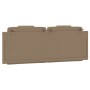 Cabecero de cama acolchado cuero sintético capuchino 140 cm de , Cabeceros y pies de cama - Ref: Foro24-374794, Precio: 48,11...