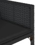 Set comedor de jardín con cojines 13 pzas ratán sintético negro de , Conjuntos de jardín - Ref: Foro24-3278106, Precio: 643,4...
