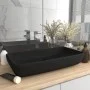 Mattschwarzes rechteckiges Luxuswaschbecken aus Keramik, 71 x 38 cm von vidaXL, Sinkt - Ref: Foro24-146964, Preis: 111,16 €, ...