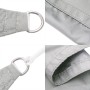 Toldo de vela poliéster oxford 100% gris claro 2,5x2,5x3,5 m de , Sombrillas - Ref: Foro24-4000911, Precio: 20,49 €, Descuent...