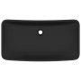 Lavabo de lujo de cerámica rectangular negro mate 71x38 cm de vidaXL, Lavabos - Ref: Foro24-146964, Precio: 113,40 €, Descuen...