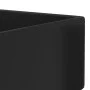 Matte black ceramic sink with overflow by vidaXL, Sinks - Ref: Foro24-146997, Price: 77,16 €, Discount: %
