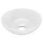 Rundes Badezimmerwaschbecken aus mattweißer Keramik von vidaXL, Sinkt - Ref: Foro24-146976, Preis: 62,61 €, Rabatt: %
