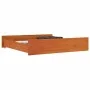 Cajones de cama 2 uds madera maciza de pino marrón cera de , Camas y accesorios - Ref: Foro24-847170, Precio: 80,95 €, Descue...