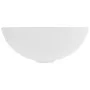 Lavabo de cuarto de baño redondo cerámica blanco mate de vidaXL, Lavabos - Ref: Foro24-146976, Precio: 62,61 €, Descuento: %