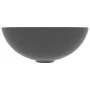Dark gray ceramic round bathroom sink by vidaXL, Sinks - Ref: Foro24-146983, Price: 47,06 €, Discount: %