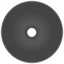 Dark gray ceramic round bathroom sink by vidaXL, Sinks - Ref: Foro24-146983, Price: 47,06 €, Discount: %