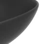 Dark gray ceramic round bathroom sink by vidaXL, Sinks - Ref: Foro24-146983, Price: 47,06 €, Discount: %