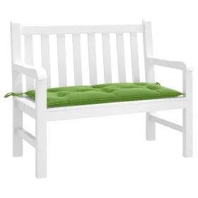 Cojín para banco de jardín tela verde melange 100x50x7 cm de , Cojines para sillas y sofás - Ref: Foro24-4002536, Precio: 21,...