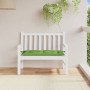 Cojín para banco de jardín tela verde melange 100x50x7 cm de , Cojines para sillas y sofás - Ref: Foro24-4002536, Precio: 27,...