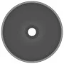 Matte dark gray round ceramic luxury washbasin 32.5x14 cm by vidaXL, Sinks - Ref: Foro24-146972, Price: 59,54 €, Discount: %