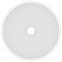 Luxury round matte white ceramic sink 32.5x14 cm by vidaXL, Sinks - Ref: Foro24-146965, Price: 96,11 €, Discount: %