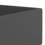 Lavabo con rebosadero cerámica gris oscuro de vidaXL, Lavabos - Ref: Foro24-146994, Precio: 60,44 €, Descuento: %