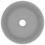Lavabo de lujo redondo cerámica gris claro mate 40x15 cm de vidaXL, Lavabos - Ref: Foro24-147015, Precio: 67,84 €, Descuento: %