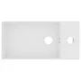 Lavabo con rebosadero cerámica blanco mate de vidaXL, Lavabos - Ref: Foro24-146987, Precio: 81,37 €, Descuento: %