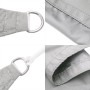 Toldo de vela poliéster oxford 100% gris claro 6x6 m de , Sombrillas - Ref: Foro24-4000406, Precio: 106,21 €, Descuento: %