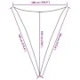 Toldo de vela poliéster oxford 100% arena 5x7x7 m de , Sombrillas - Ref: Foro24-4000943, Precio: 53,74 €, Descuento: %