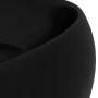 Matte black round ceramic luxury washbasin 40x15 cm by vidaXL, Sinks - Ref: Foro24-147008, Price: 68,56 €, Discount: %