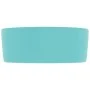 Lavabo de lujo redondo cerámica verde claro mate 40x15 cm by vidaXL, Sinks - Ref: Foro24-147013, Price: 54,39 €, Discount: %