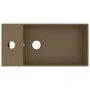 Lavabo con rebosadero cerámica crema mate de vidaXL, Lavabos - Ref: Foro24-146996, Precio: 74,09 €, Descuento: %
