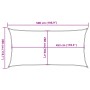 Toldo de vela poliéster oxford 100% arena 5x3 m de , Sombrillas - Ref: Foro24-4000572, Precio: 51,03 €, Descuento: %