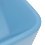 Lavabo de lujo de cerámica azul claro mate 41x30x12 cm de vidaXL, Lavabos - Ref: Foro24-147044, Precio: 61,93 €, Descuento: %