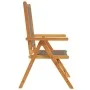 Sillas de jardín reclinables 6 uds madera maciza acacia gris de , Sillas de jardín - Ref: Foro24-3214533, Precio: 492,20 €, D...