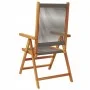 Sillas de jardín reclinables 6 uds madera maciza acacia gris de , Sillas de jardín - Ref: Foro24-3214533, Precio: 492,20 €, D...