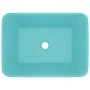 Lavabo de lujo cerámica verde claro mate 41x30x12 cm de vidaXL, Lavabos - Ref: Foro24-147046, Precio: 61,00 €, Descuento: %
