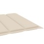Tumbona de jardín con cojín madera maciza de acacia de , Tumbonas - Ref: Foro24-3061332, Precio: 210,08 €, Descuento: %