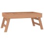 Bandeja plegable madera maciza de teca 55x35x25 cm de , Bandejas - Ref: Foro24-340762, Precio: 40,04 €, Descuento: %