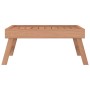 Bandeja plegable madera maciza de teca 55x35x25 cm de , Bandejas - Ref: Foro24-340762, Precio: 40,04 €, Descuento: %