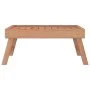 Bandeja plegable madera maciza de teca 55x35x25 cm de , Bandejas - Ref: Foro24-340762, Precio: 37,43 €, Descuento: %