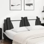 Cabecero de cama acolchado cuero sintético negro blanco 180 cm de , Cabeceros y pies de cama - Ref: Foro24-374809, Precio: 56...