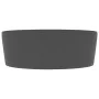 Luxurious sink with matte dark gray ceramic overflow 36x13 cm by vidaXL, Sinks - Ref: Foro24-147038, Price: 59,67 €, Discount: %