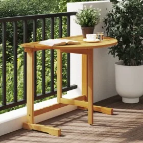 Mesa de balcón plegable madera maciza de acacia 90x60x72 cm de , Mesas de jardín - Ref: Foro24-364896, Precio: 70,64 €, Descu...