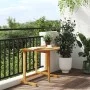 Mesa de balcón plegable madera maciza de acacia 90x60x72 cm de , Mesas de jardín - Ref: Foro24-364896, Precio: 70,64 €, Descu...