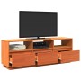 Mueble de TV madera maciza de pino marrón cera 140x37x50 cm de , Muebles TV - Ref: Foro24-847122, Precio: 165,67 €, Descuento: %